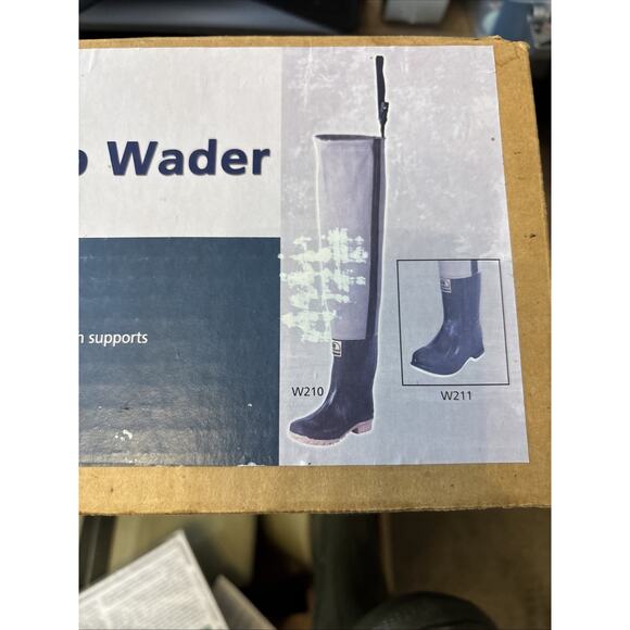 Hodgman 3 Ply Canvas Hip Felt Boots Size Womens 10‎ Men’s 8.5 100% Waterproof - Picture 13 of 15